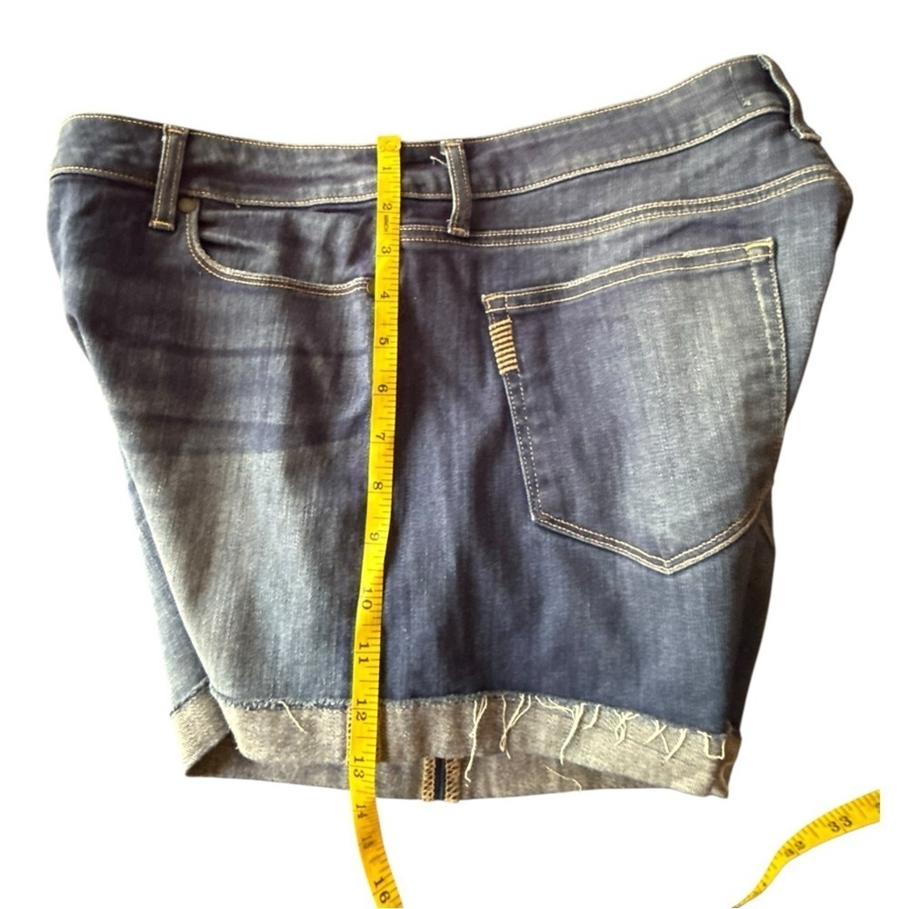 NWOT PAIGE Jimmy Jimmy  Short Liya Distressed Raw Hem Shorts 32 - Picture 11 of 11